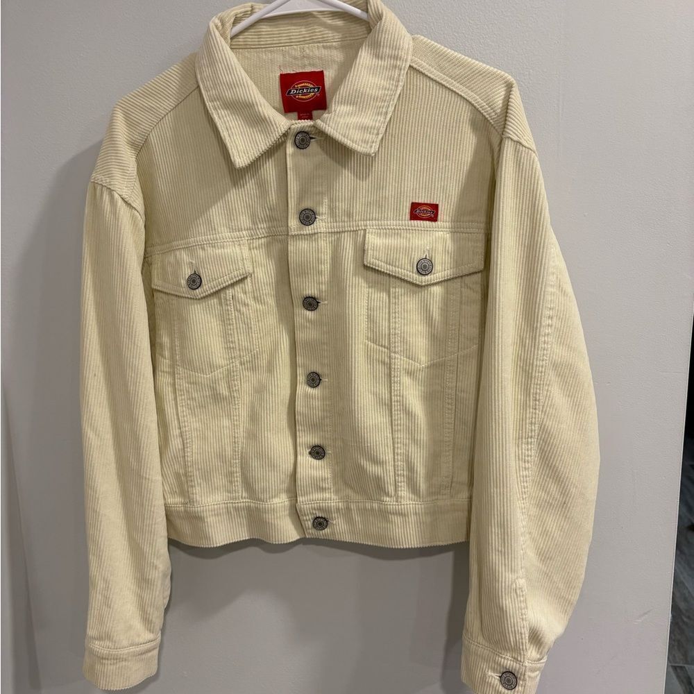 Dickies Off-White Corduroy Jacket